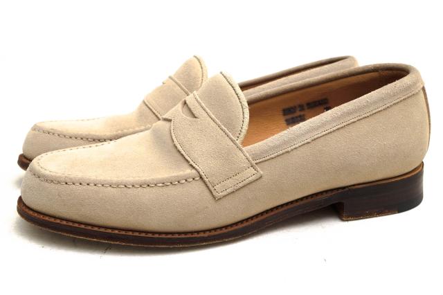 ○ジョセフ チーニー JOSEPH CHEANEY & SONS 英国タンナー CHARLES・F・STEAD チャールズ・F・ステッド社スーパーバック 牛革 コイ 中古