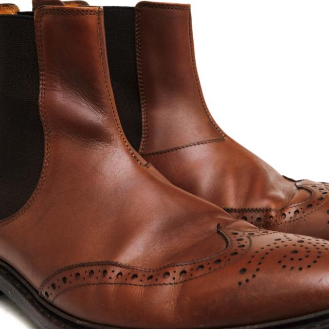 ○ジャランスリワヤ JALAN SRIWIJAYA カーフ 牛革 サイドゴアブーツ