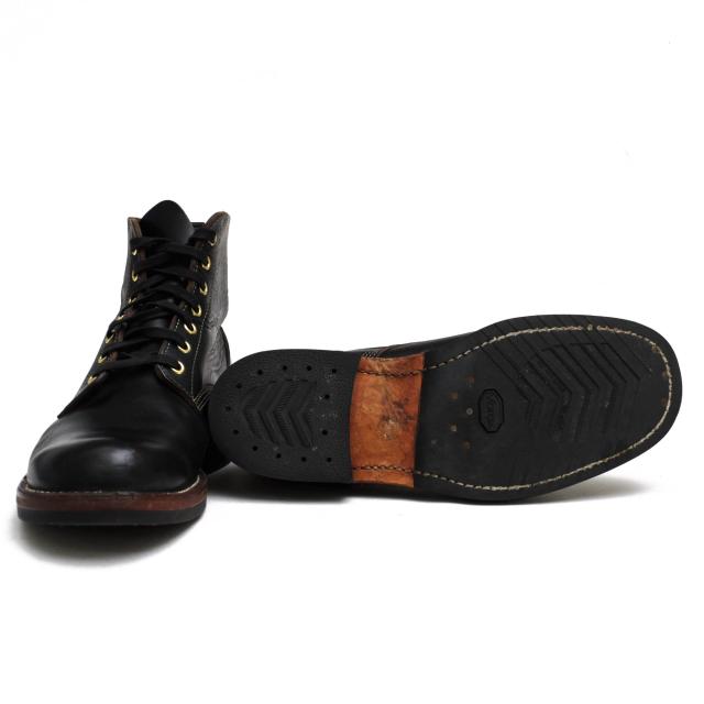 ○ダナー Danner ホーウィン社 フルグレインレザー 牛革 ワークブーツ D-1803 OCONTO オカント Vibramソール プレーントゥ ステッ  中古の通販は