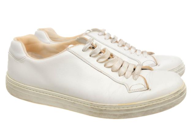○チャーチ Church's 牛革 カーフ ローカットスニーカー MIRFIELD プレーントゥ メンズ 【中古】 中古