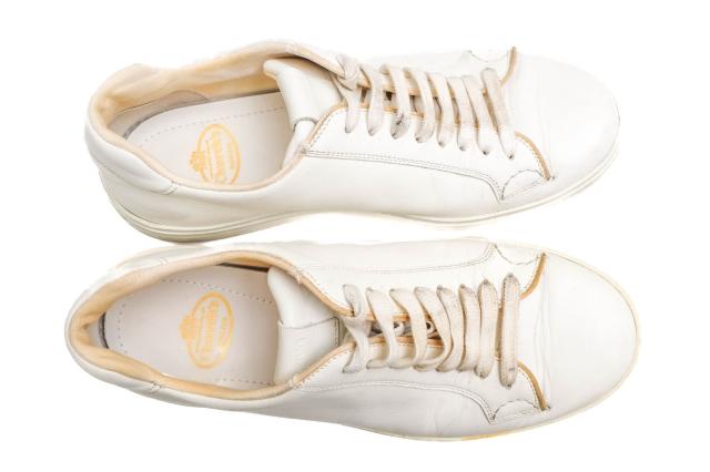 ○チャーチ Church's 牛革 カーフ ローカットスニーカー MIRFIELD プレーントゥ メンズ 【中古】 中古