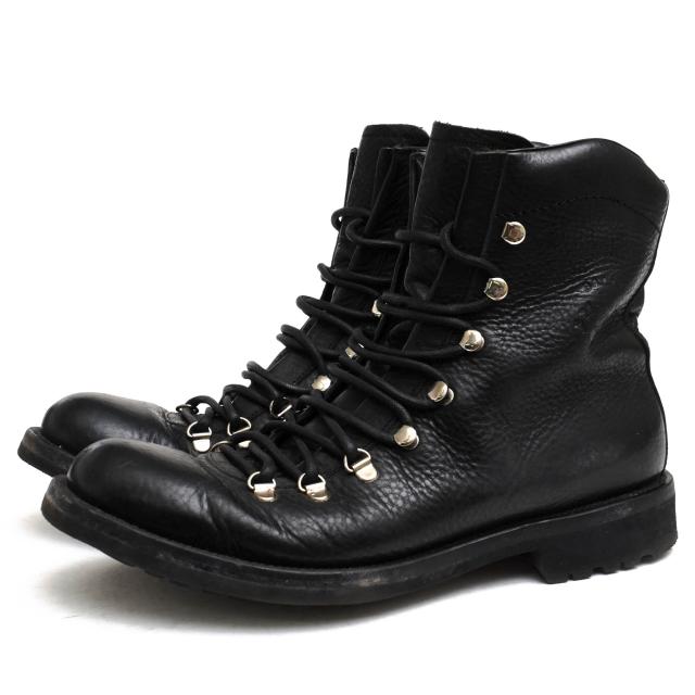 ○バリー BALLY 牛革 カーフ マウンテンブーツ SABATINO エキストラライトソール メンズ 【中古】 中古の通販は 27,530円