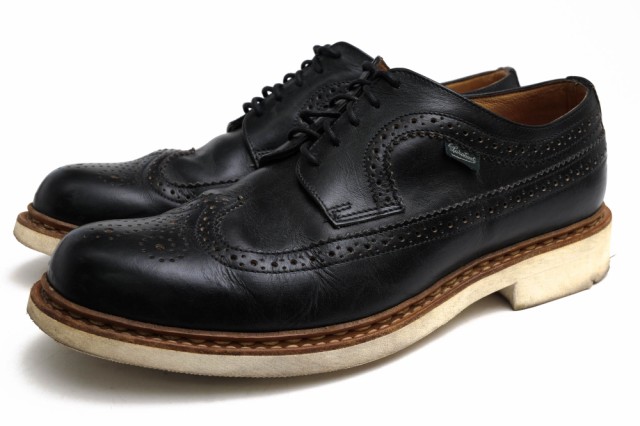 ○パラブーツ Paraboot District UNITED ARROWS ディストリクト ユナイテッドアローズ別注 牛革 ビジネスシューズ Sevrier セヴィ 中古