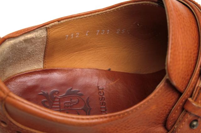 ○ショセ chausser バケッタレザー 牛革 ビジネスシューズ C-731