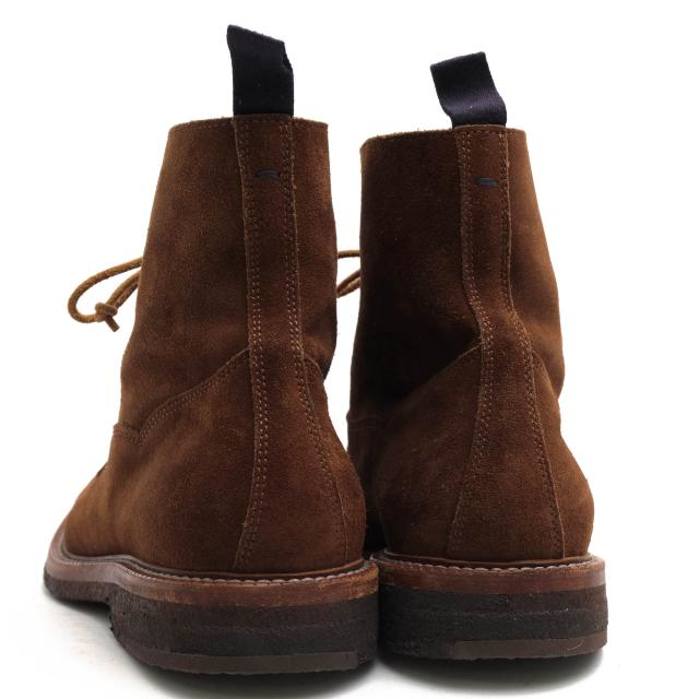 ○ブルネロクチネリ BRUNELLO CUCINELLI 牛革 レースアップブーツ