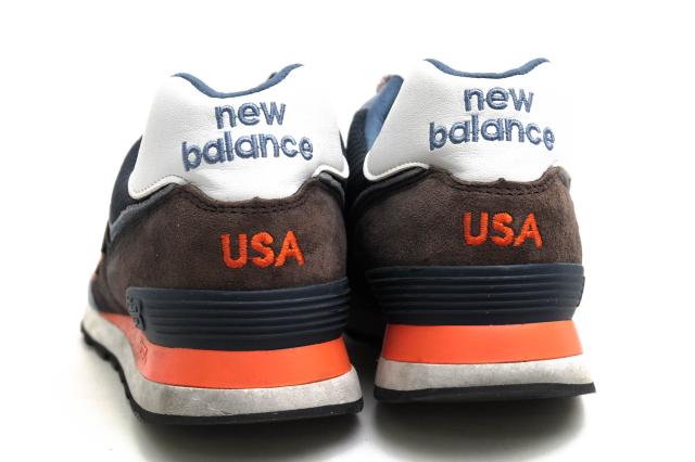 ○ニューバランス NEW BALANCE Connoisseur Painters ローカットスニーカー US574BL ENCAPソール メンズ 【中古】 中古 ローカット
