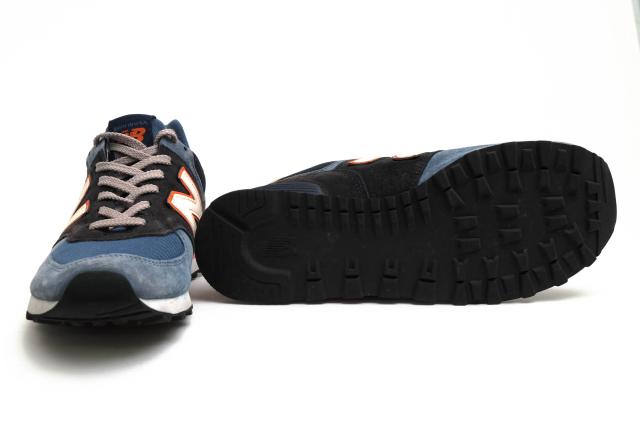 ○ニューバランス NEW BALANCE Connoisseur Painters ローカットスニーカー US574BL ENCAPソール メンズ 【中古】 中古 ローカット