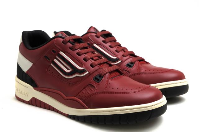 ○バリー BALLY 牛革 カーフ ローカットスニーカー KUBA-T メンズ 【中古】 中古_1