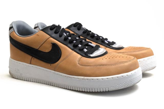 ○ナイキ NIKE リカルドティッシ バケッタレザー ローカットスニーカー 669917-200 AIR FORCE1 SP/TISCI エアフォースワン メンズ 中古_1