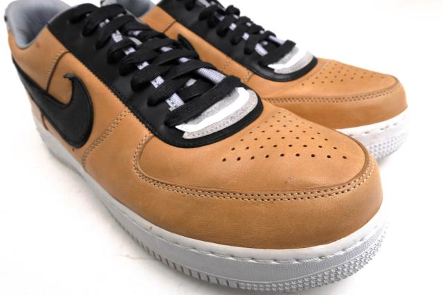 ○ナイキ NIKE リカルドティッシ バケッタレザー ローカットスニーカー 669917-200 AIR FORCE1 SP/TISCI エアフォースワン メンズ 中古_5
