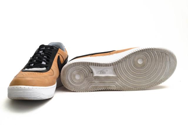 ○ナイキ NIKE リカルドティッシ バケッタレザー ローカットスニーカー 669917-200 AIR FORCE1 SP/TISCI エアフォースワン メンズ 中古_6
