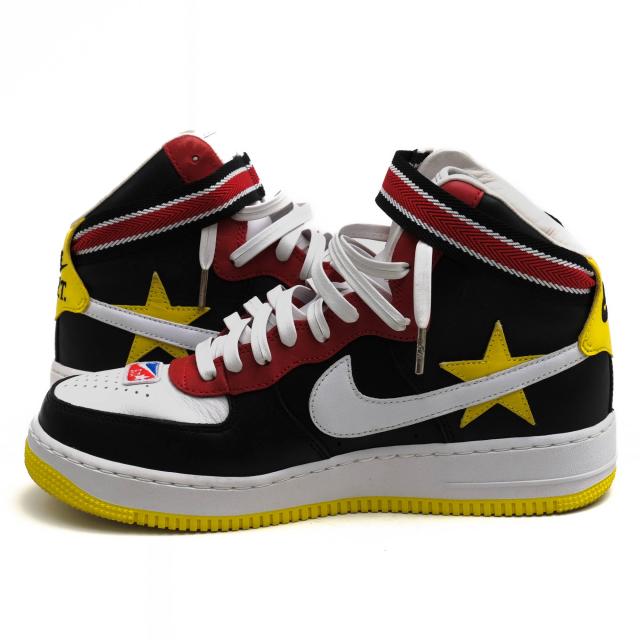 ○ナイキ NIKE リカルドティッシ RICCARDO TISCI ハイカットスニーカー AQ3366-600 AIR FORCE 1 HI/RT エアフォース1 リカルド・テ 中古_2