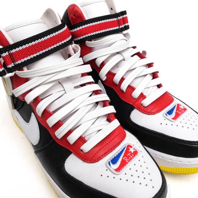 ○ナイキ NIKE リカルドティッシ RICCARDO TISCI ハイカットスニーカー AQ3366-600 AIR FORCE 1 HI/RT エアフォース1 リカルド・テ 中古_3