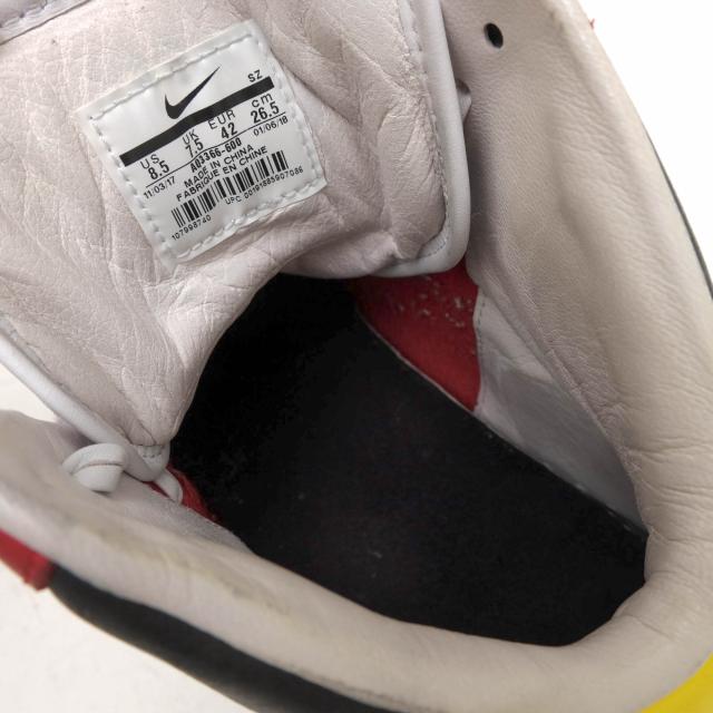 ○ナイキ NIKE リカルドティッシ RICCARDO TISCI ハイカットスニーカー AQ3366-600 AIR FORCE 1 HI/RT エアフォース1 リカルド・テ 中古_7