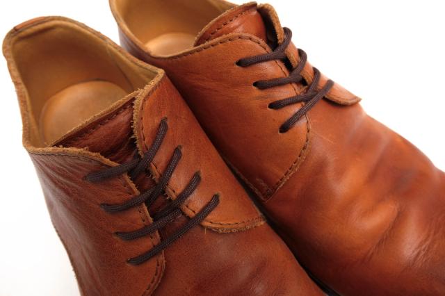 ○パドローネ PADRONE ヌメキップレザー フルベジタブル鞣し 牛革 ビジネスシューズ PU7358-2001-11C DERBY PLAIN TOE SHOES JACK 中古_5
