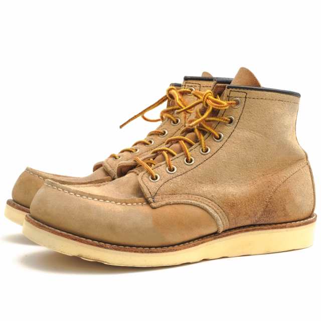 ○レッドウィング RED WING Hawthorne Abilene Roughout ホーソン アビレーン ラフアウト 牛革 ワークブーツ 8173 Irish Setter 6i 中古