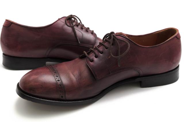 ○ポールスミス Paul Smith 牛革 カーフ ビジネスシューズ キャップトゥ レザーソール メンズ 【中古】 中古_2