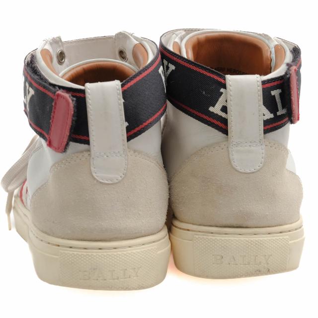 ○バリー BALLY 牛革 カーフ ハイカットスニーカー HEROS メンズ