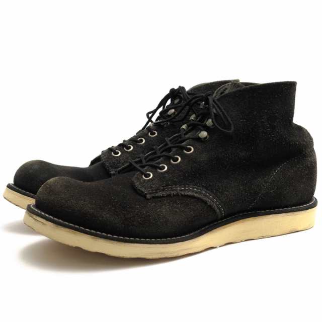 ○レッドウィング RED WING Black Abilene Roughout ブラック アビレーン ラフアウト 牛革 BEAMS別注 ワークブーツ 8174 6inch CLA 中古