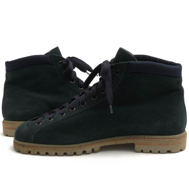 サントーニ　Santoni ブーツ　メンズ　レースアップ ○サントーニ Santoni 牛革 ワークブーツ モンキーブーツ メンズ