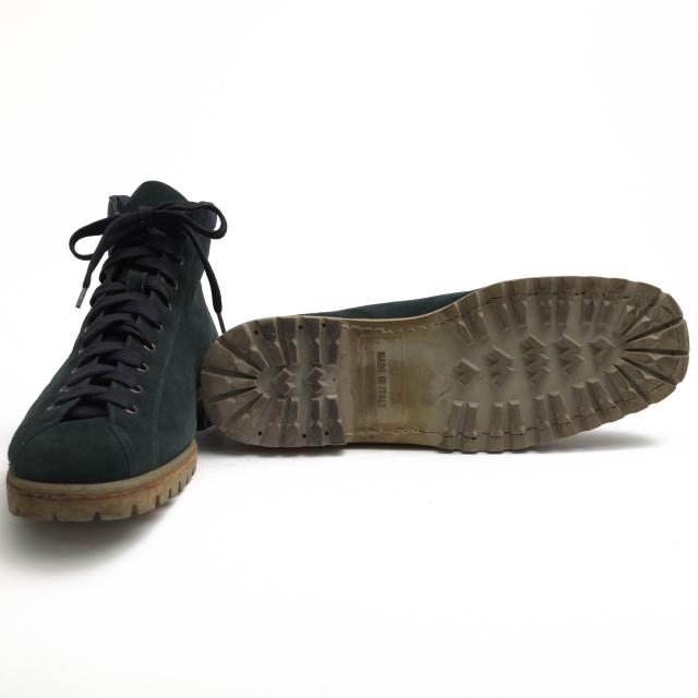○サントーニ Santoni 牛革 ワークブーツ モンキーブーツ メンズ