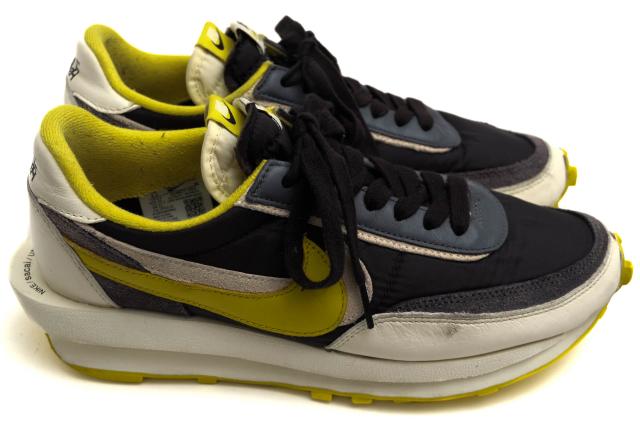 ○ナイキ NIKE UNDERCOVER sacai アンダーカバー サカイ ローカットスニーカー DJ4877-001 LD Waffle Black Sail-Dark Grey-Bright 中古