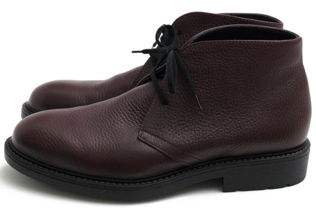 ○バーニーズニューヨーク BARNEYS NEWYORK 牛革 カーフ チャッカ 