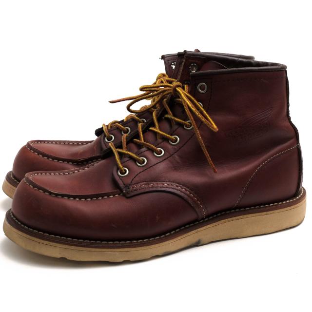 ○レッドウィング RED WING Copper Worksmith クーパー ウォークスミス 牛革 ワークブーツ 9106 Heritage 6inch MOC Toe IRISH SET 中古