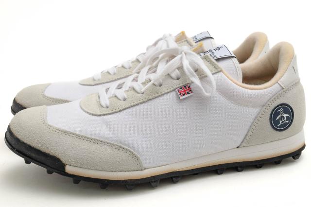 ○ウォルシュ WALSH Munsingwear マンシングウェア別注モデル ローカットスニーカー ML1RJC01X フェルランニング用スパイクソール  中古