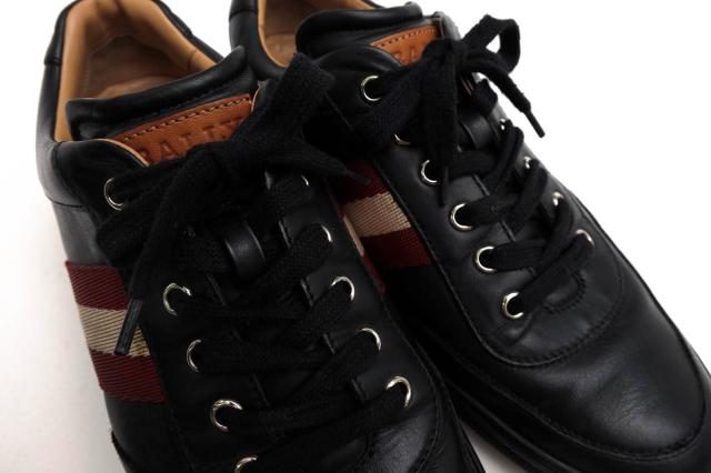 ○バリー BALLY 牛革 カーフ ローカットスニーカー ORIANO バリーストライプ メンズ 【中古】 中古_5