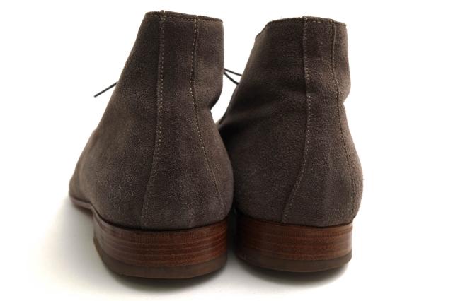 ○フェランテ FERRANTE 牛革 チャッカブーツ WIND プレーントゥ レザーソール マッケイ製法 メンズ 【中古】 中古 ○フェランテ FERRANTE 牛革 チャッカブーツ WIND プレーントゥ レザー