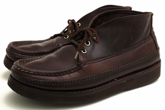 ○ラッセルモカシン Russell Moccasin 米国ホーウィン社クロムエクセル 牛革 チャッカブーツ SPORTING CLAYS CHUKKA BOOTS スポー 中古