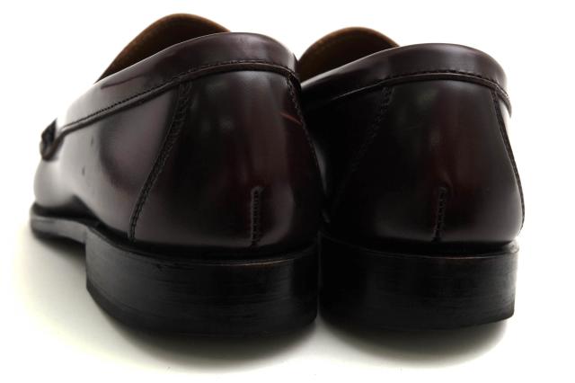 ○シェットランドフォックス SHETLANDFOX 牛革 ヴァンプローファー