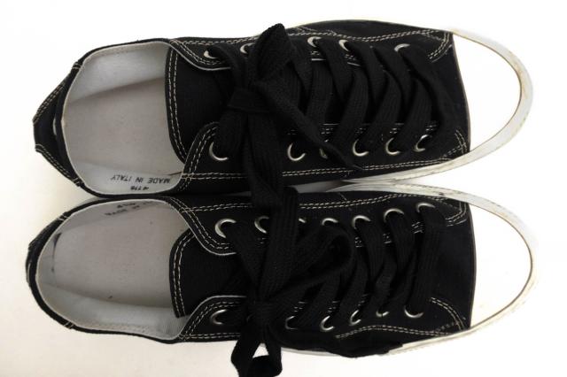 ○マルタンマルジェラ マルジェラ Maison Martin Margiela MM22 ローカットスニーカー S57WS0261 P1875 STEREOTYPE LOW-TOP SNEAKE 中古_4