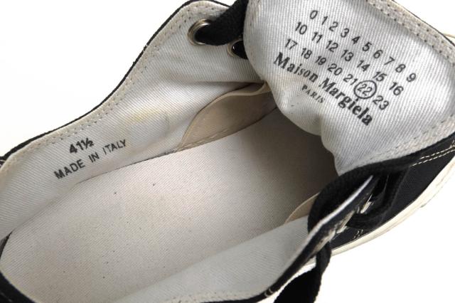○マルタンマルジェラ マルジェラ Maison Martin Margiela MM22 ローカットスニーカー S57WS0261 P1875 STEREOTYPE LOW-TOP SNEAKE 中古_7