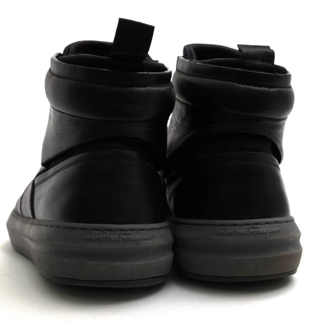 ○フェラガモ Salvatore Ferragamo 牛革 カーフ ハイカットスニーカー 47048 メンズ 【中古】 中古_3