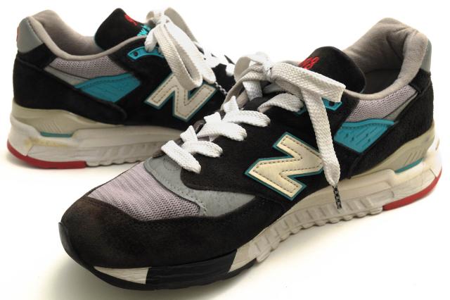 ○ニューバランス NEW BALANCE ウルヴァリン社製ピッグスキンスウェード ローカットスニーカー M998CBB ABZORB メンズ 【中古】 中古_2