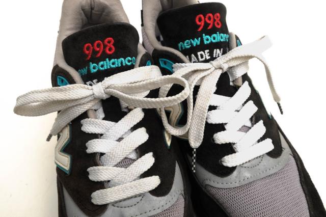 ○ニューバランス NEW BALANCE ウルヴァリン社製ピッグスキンスウェード ローカットスニーカー M998CBB ABZORB メンズ 【中古】 中古_5