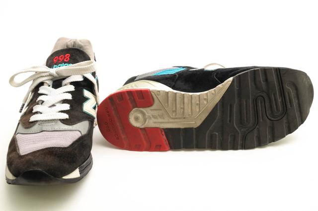 ○ニューバランス NEW BALANCE ウルヴァリン社製ピッグスキンスウェード ローカットスニーカー M998CBB ABZORB メンズ 【中古】 中古_6