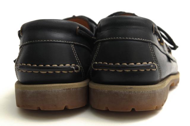 ○パラブーツ Paraboot TOMORROWLAND トゥモローランド別注モデル 牛革 デッキシューズ BARTH バース モカシン スリッポン 定番 メ 中古