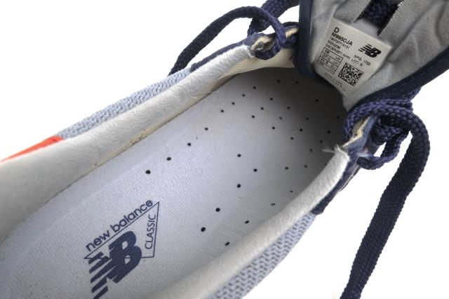 ○ニューバランス NEW BALANCE 30周年記念モデル ピッグスキンスエード ローカットスニーカー M995CJA NAVY DARK CYCLONE SHOCKWAV 中古_7