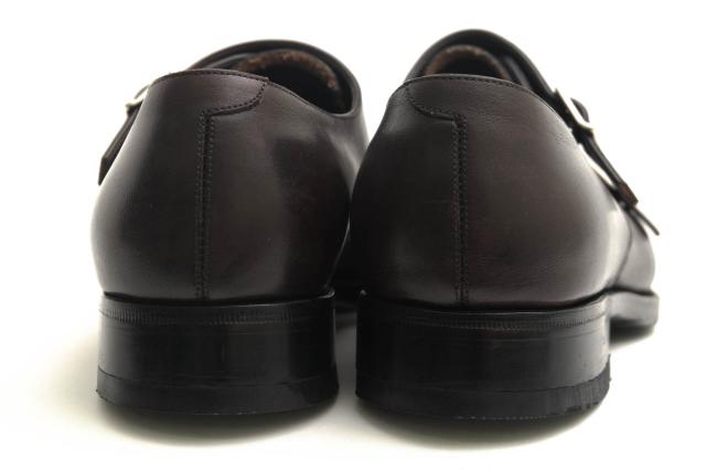 ○ユナイテッドアローズ UNITED ARROWS 牛革 ビジネスシューズ UA013 UDBS LEATHER W/MONK ダブルモンクストラップ ストレートチッ 中古 ○ユナイテッドアローズ UNITED ARROWS 牛革 ビジネスシューズ UA013