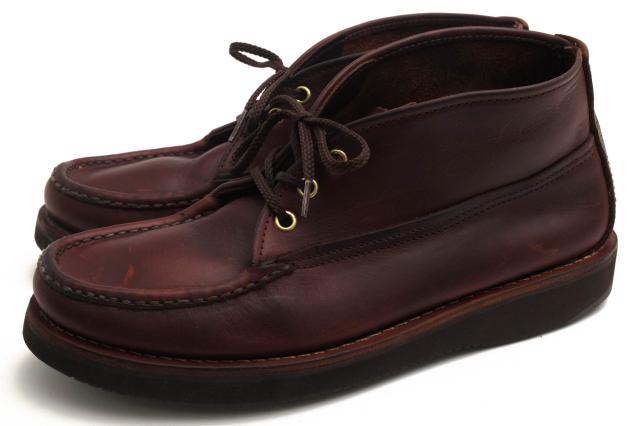 ○ラッセルモカシン Russell Moccasin フレックスソール  チャッカブーツ スポーティングクレイチャッカ SPORTING CLAYS CHUKKA BO 中古