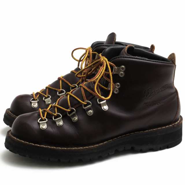 ○ダナー Danner 牛革 GORE-TEX ゴアテックス マウンテンブーツ D-30520X MOUNTAIN LIGHT マウンテンライト Vibramソール ステッチ 中古