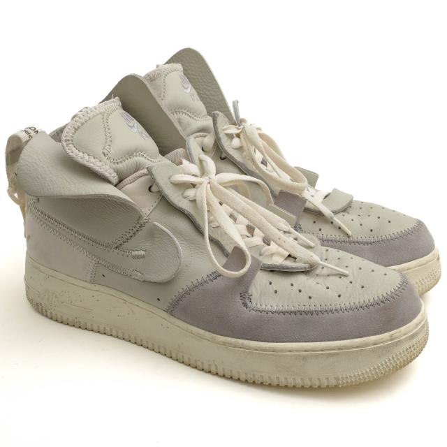 ○ナイキ NIKE PUBLIC SCHOOL NEW YORK ハイカットスニーカー AO9292-001 AIR FORCE 1 HIGH PSNY Light Bone エア フォース 1 ハイ 中古_1