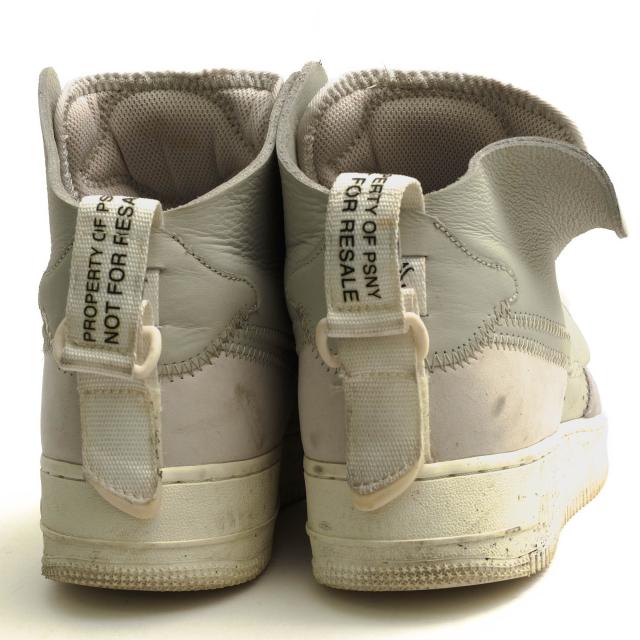 ○ナイキ NIKE PUBLIC SCHOOL NEW YORK ハイカットスニーカー AO9292-001 AIR FORCE 1 HIGH PSNY Light Bone エア フォース 1 ハイ 中古_3