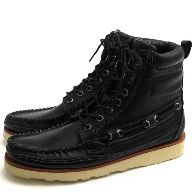 ○セバゴ SEBAGO プレミアムフルグレインレザー 牛革 ワークブーツ B209002 SHOREHAM BOOT ショーハムブーツ モカシン Vibramソー  中古