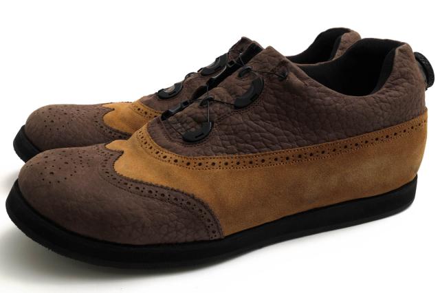 ○スペクタス SPECTUSSHOECO. NEPENTHES ネペンテス別注モデル 牛革 カジュアルシューズ Spectus 1 Special Wing Tip Boa Technolo 中古