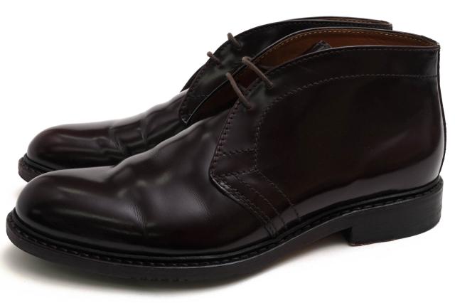 ○ジャランスリワヤ JALAN SRIWIJAYA B:MING by BEAMS ビームス別注 ハイシャインカーフ 牛革 チャッカブーツ 98440 16088 グッド 中古