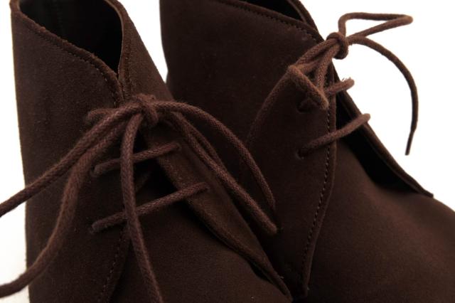 ○リーガル REGAL イタリア産 牛革 カーフスエード チャッカブーツ